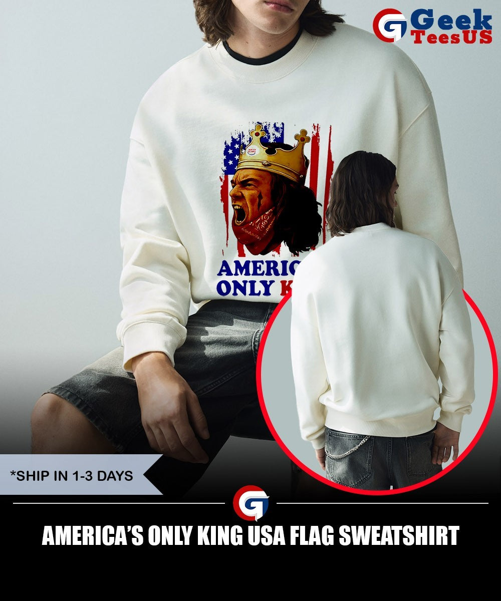 America’s Only King USA flag shirt