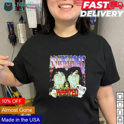Americas wanted Benjamin and Ramon Arellano Felix vintage graphic shirt