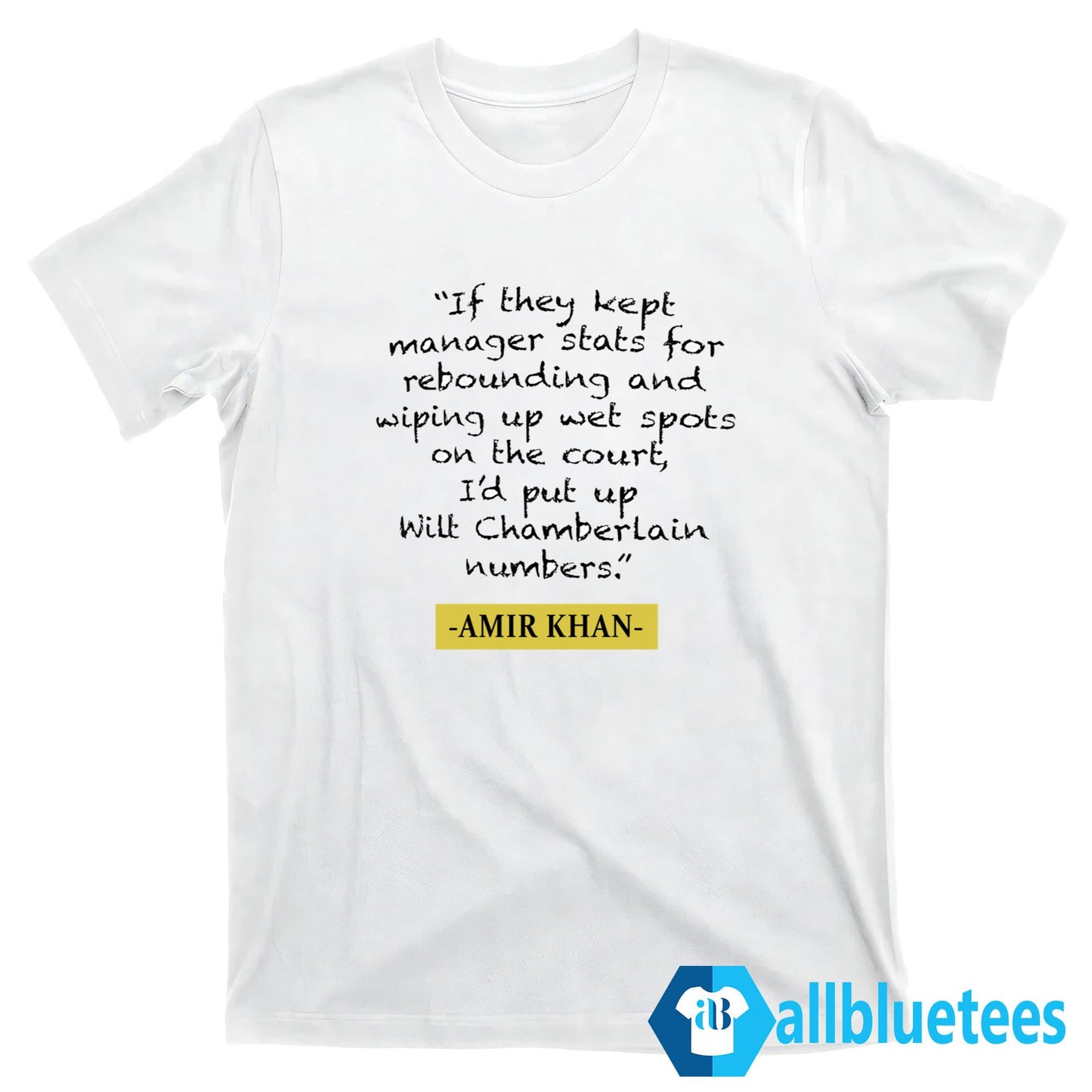 Amir Khan If They Kept Manager Stats for Rebounding Shirt