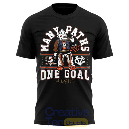 Anaheim Ducks Many Paths One Goal ADHC Tee
