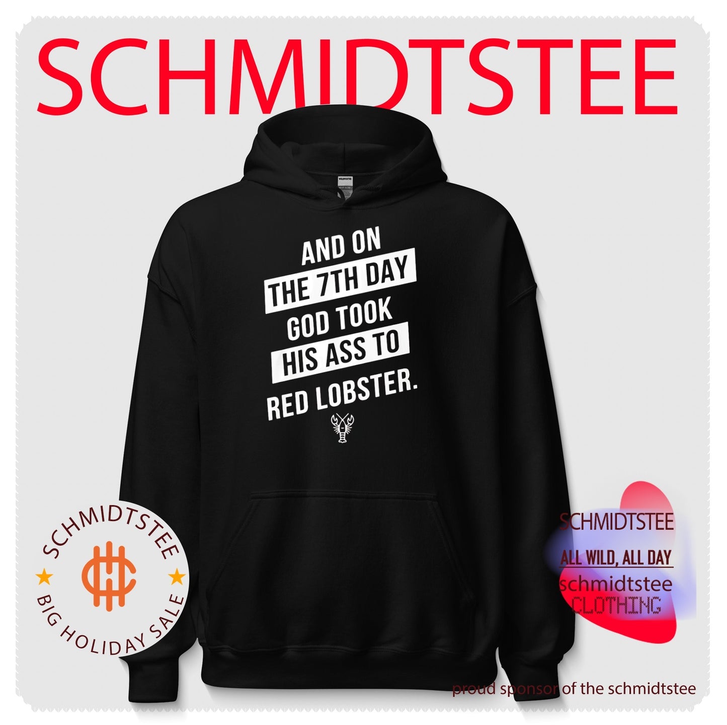 And On The 7Th Day God Took His Ass To Red Lobster Shirt