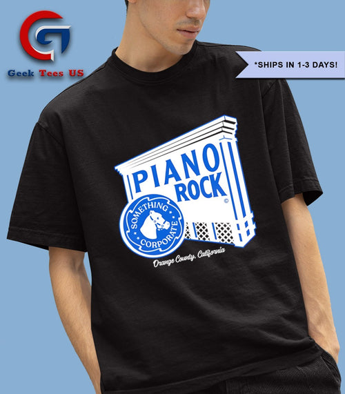 Andrew Mcmahon something corporate piano rock shirt