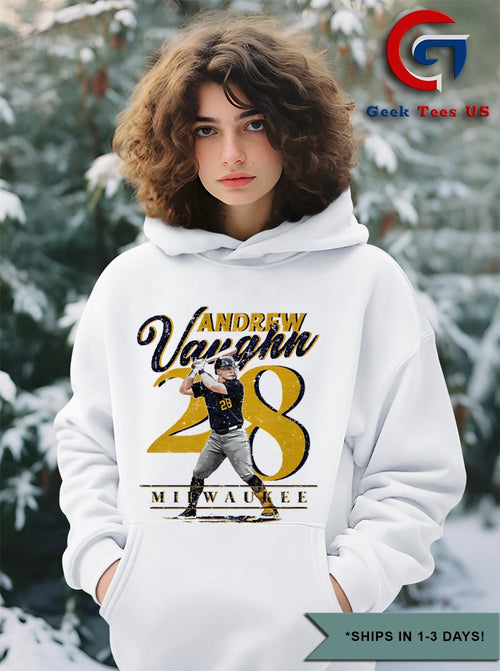 Andrew Vaughn player 28 Milwaukee Brewers MLB classic shirt