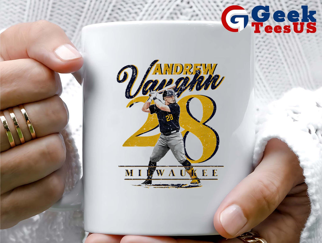 Andrew Vaughn player 28 Milwaukee Brewers MLB classic shirt