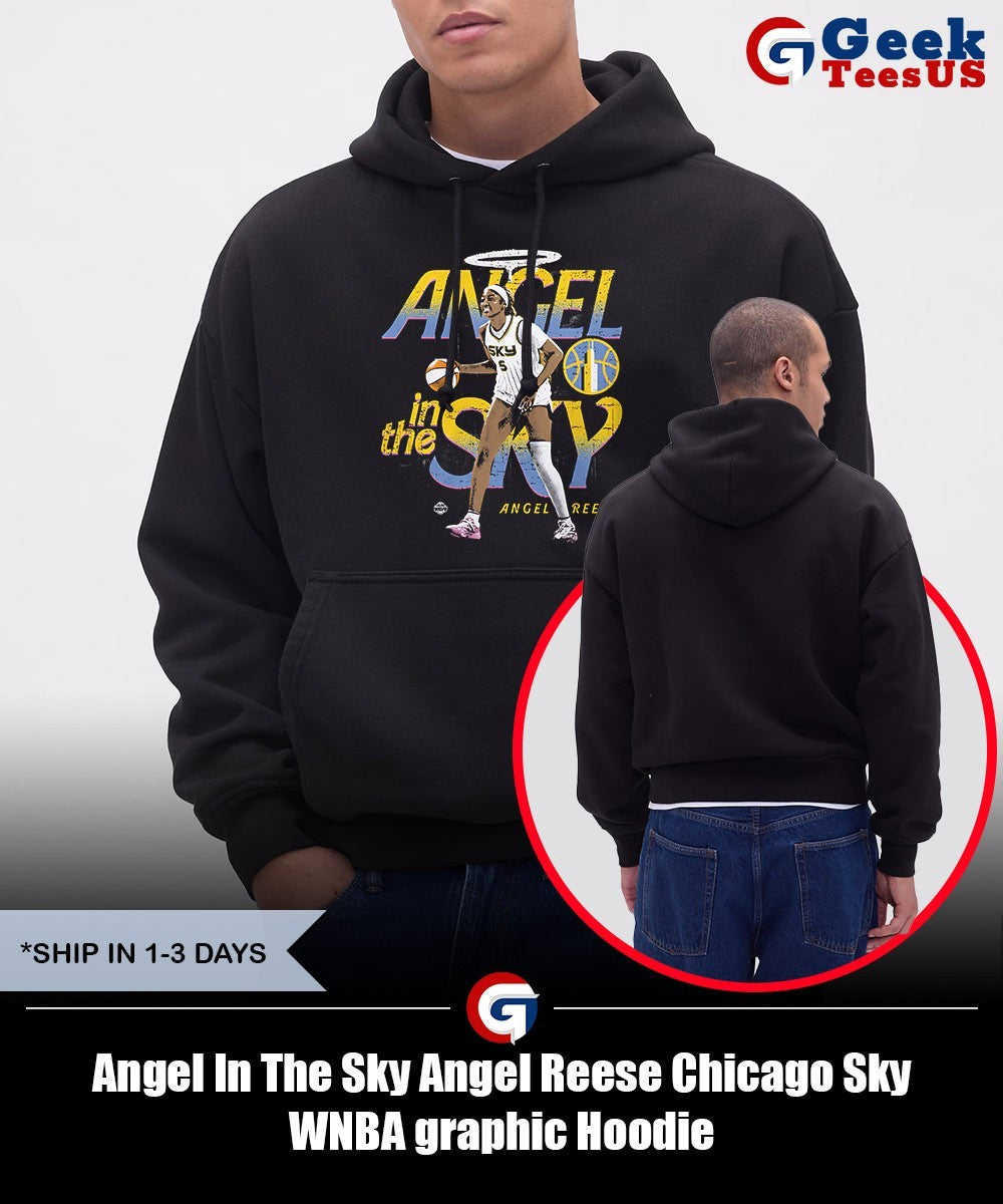 Angel In The Sky Angel Reese Chicago Sky WNBA graphic shirt