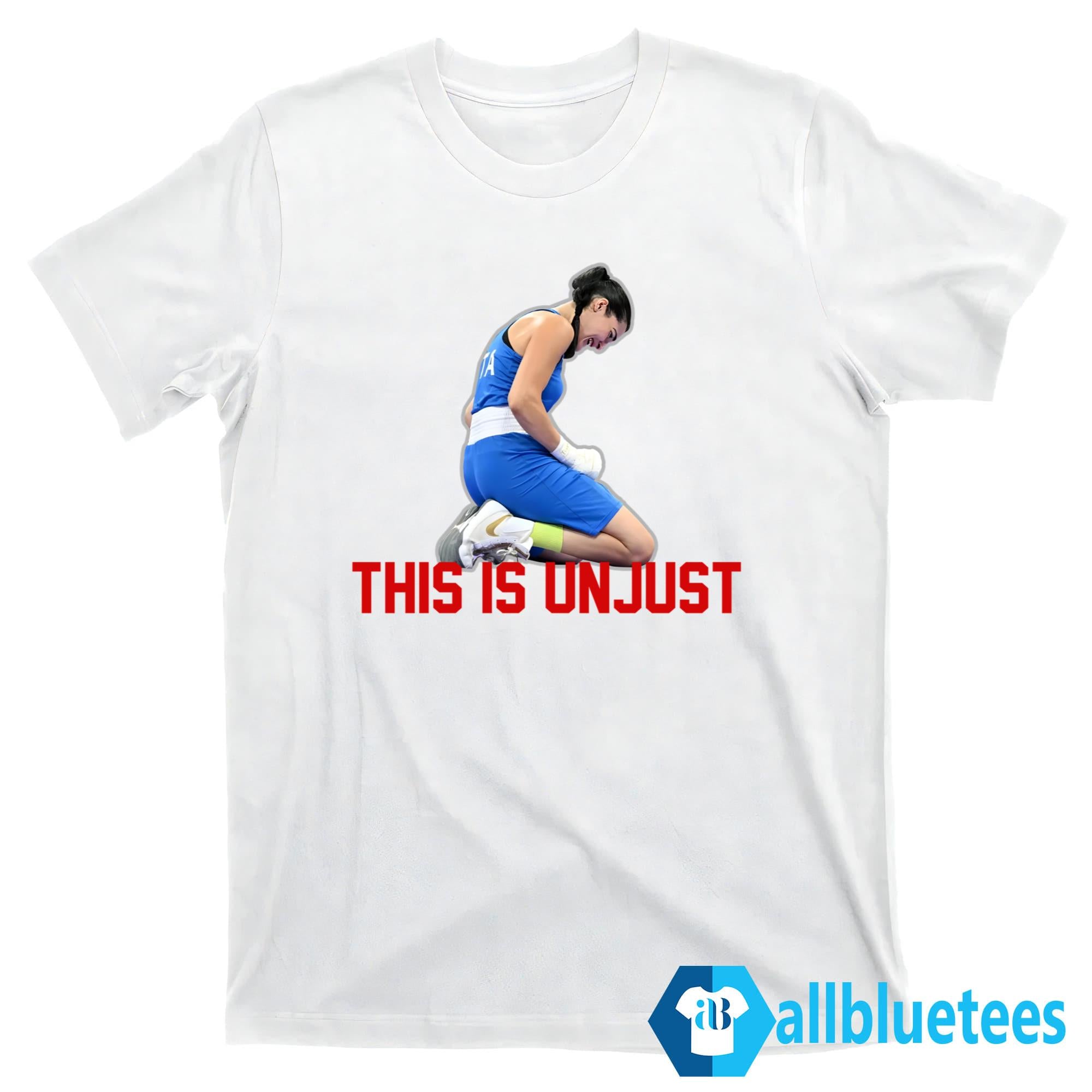 Angela Carini This Is Unjust Shirt