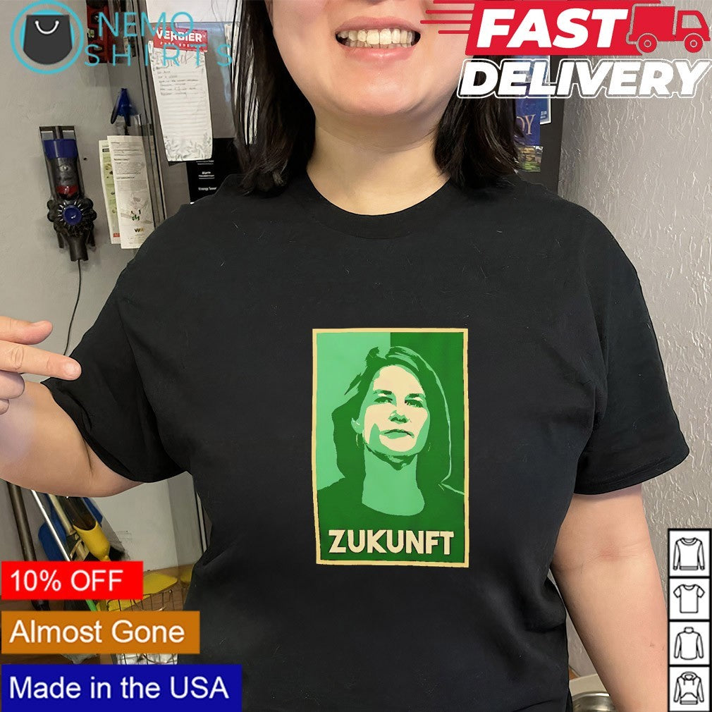 Annalena Baerbock German politician zukunft shirt
