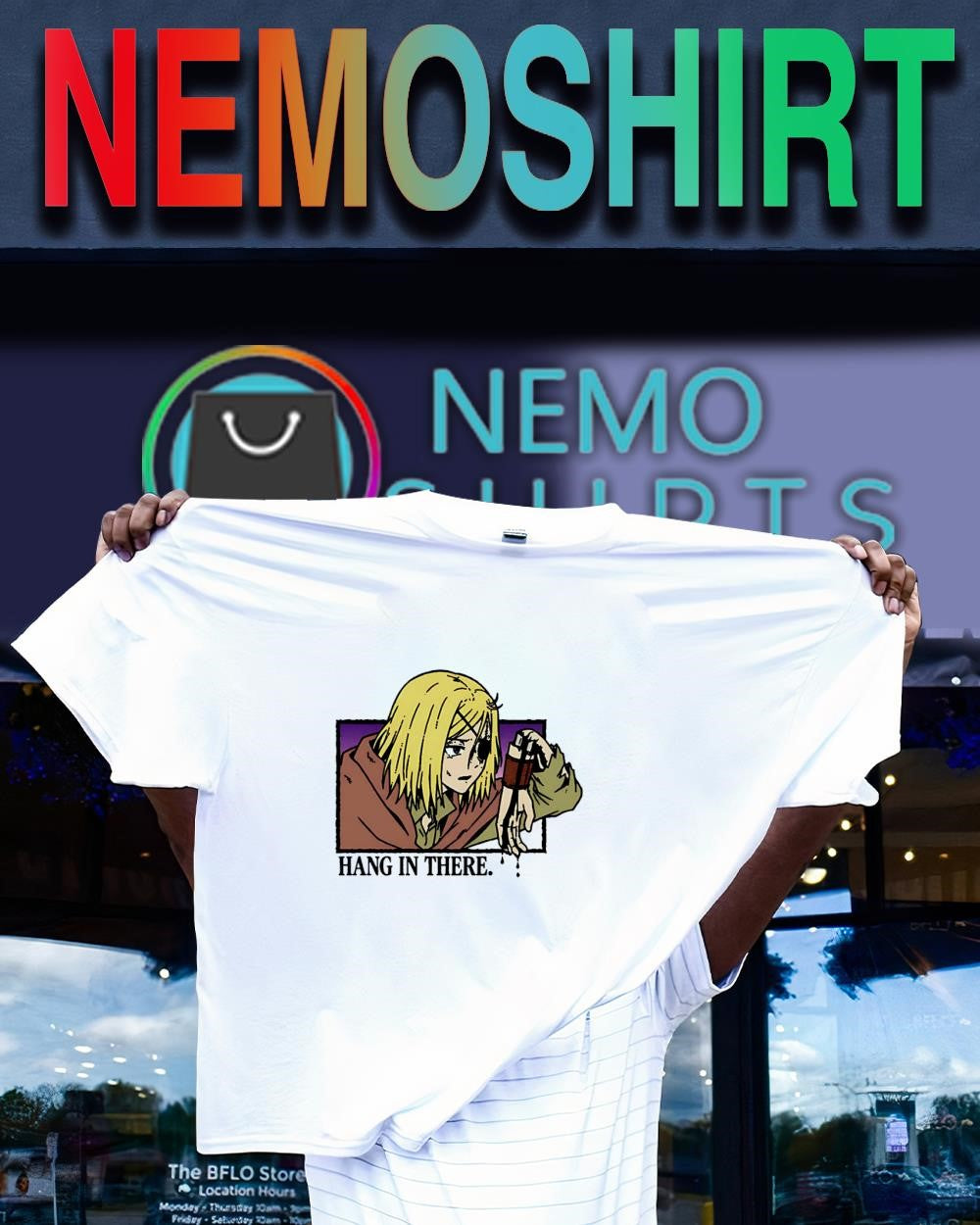 Annie Leonhart hang in there shirt