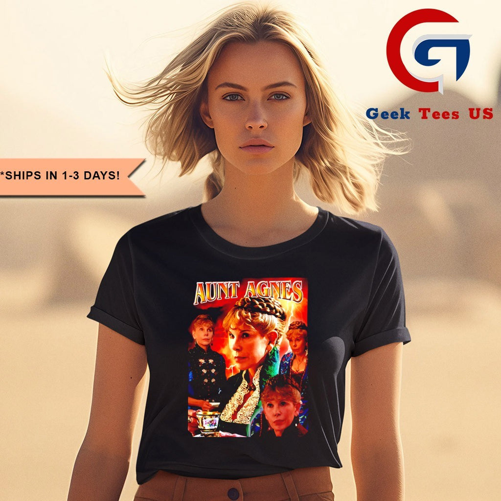 Annoyed Aunt Agnes the Gilded Age graphic shirt