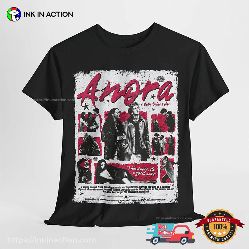 Anora Romance Comedy Movie Shirt