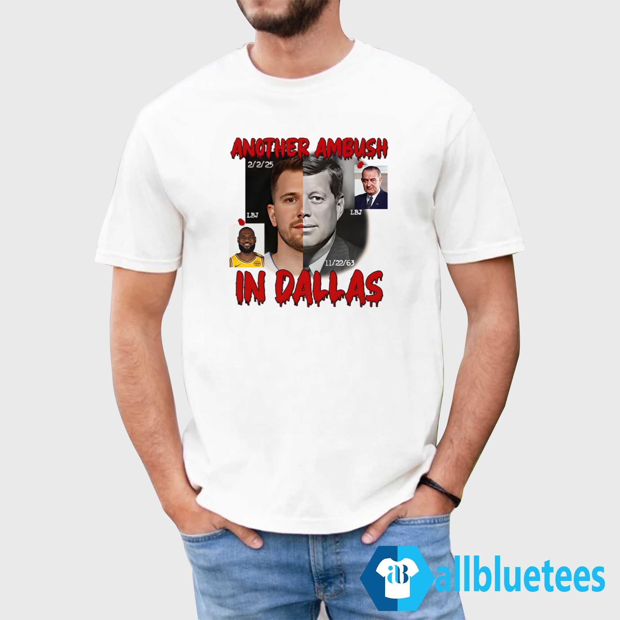 Luka Doncic Another Ambush In Dallas Shirt