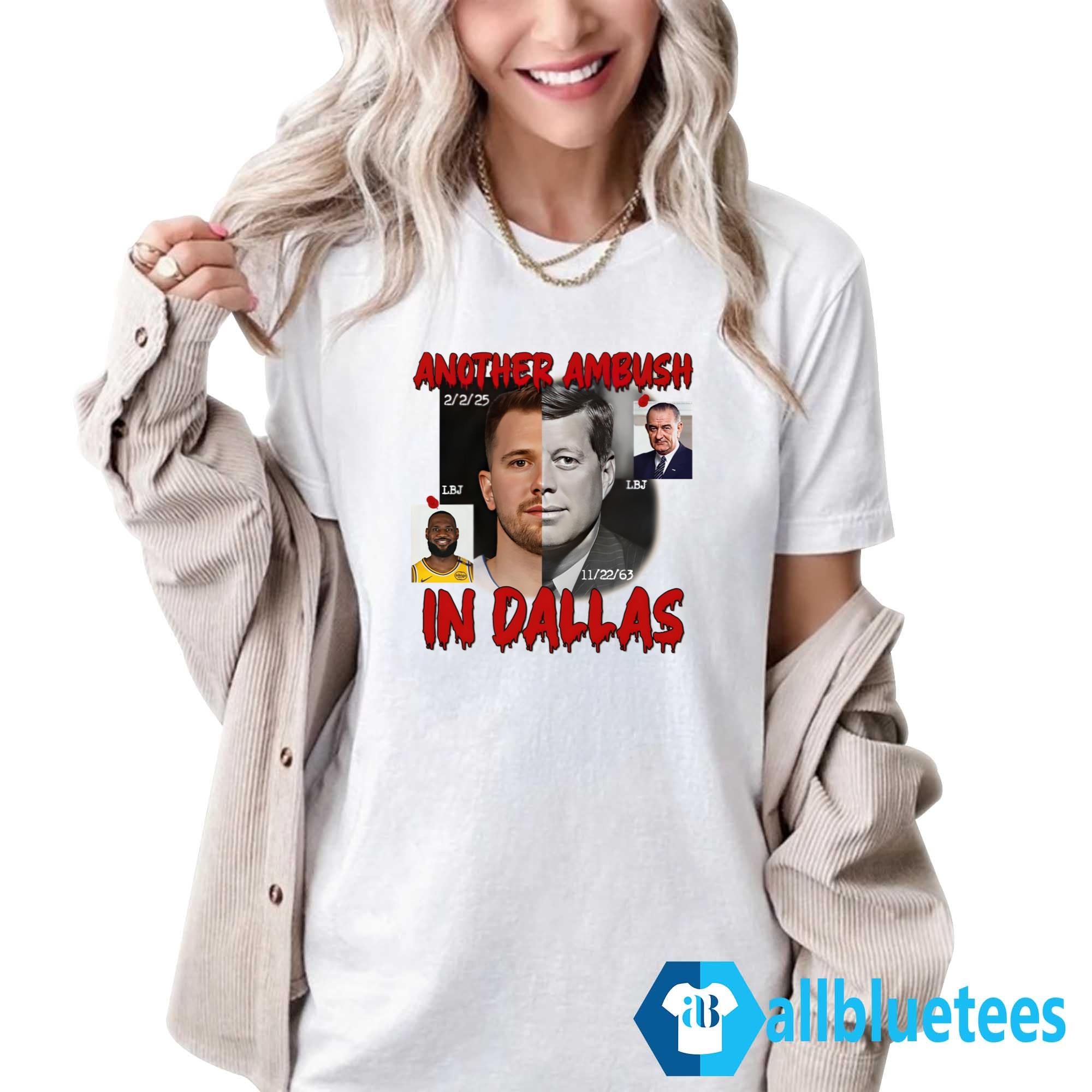 Luka Doncic Another Ambush In Dallas Shirt