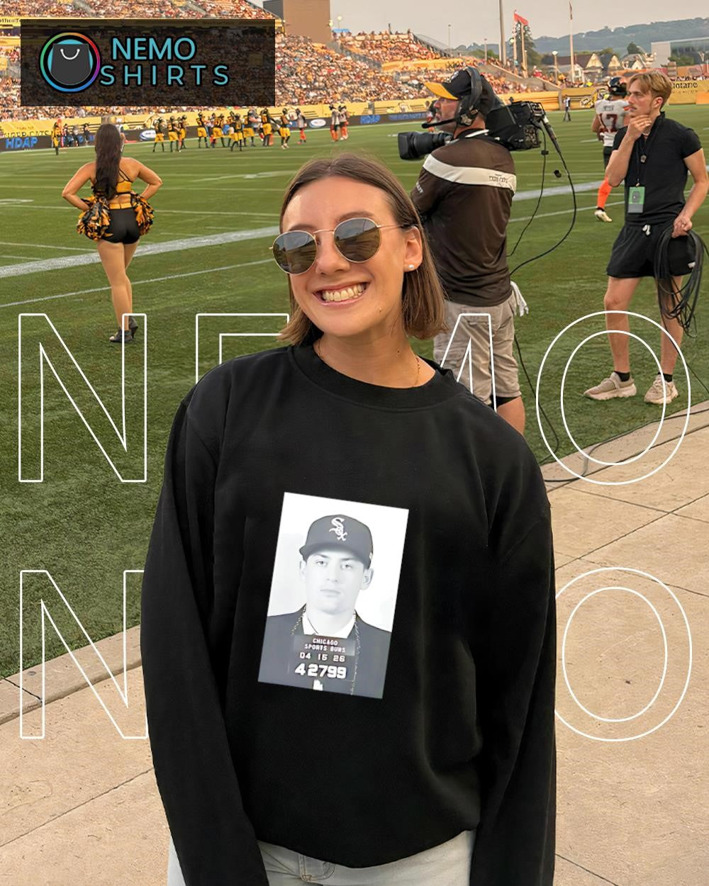 Ant mugshot Chicago Sports Bums apparel shirt