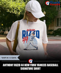Anthony Rizzo 44 New York Yankees baseball signature shirt