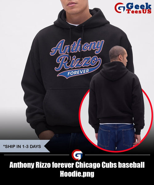 Anthony Rizzo forever Chicago Cubs baseball shirt