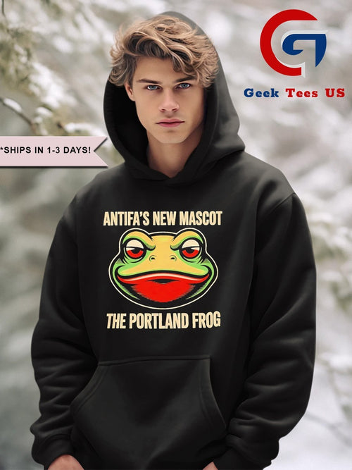Anti Fascist New mascot The Portland Frog shirt