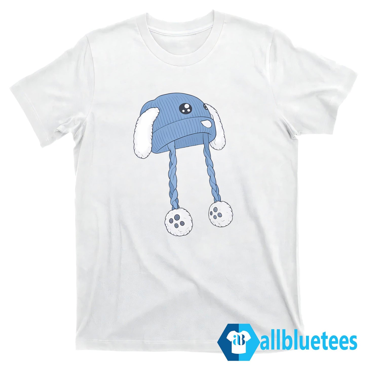 Anti ICE Chinga La Migra Blue Bunny Hat Shirt