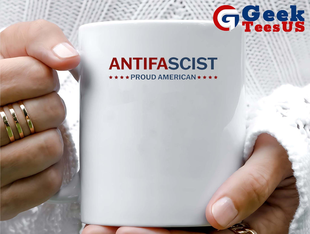 Antifa Antifascist Proud American shirt