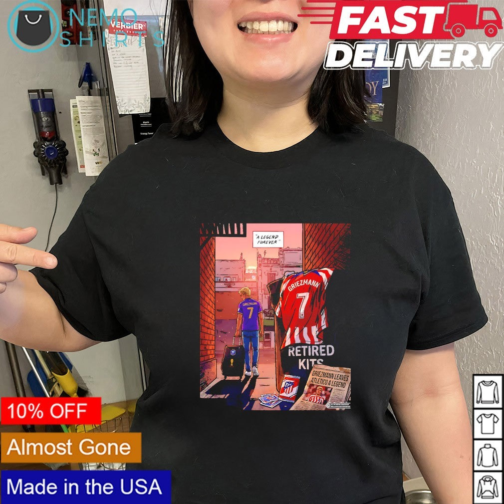 Antoine Griezmann Atlético de Madrid a legend forever shirt