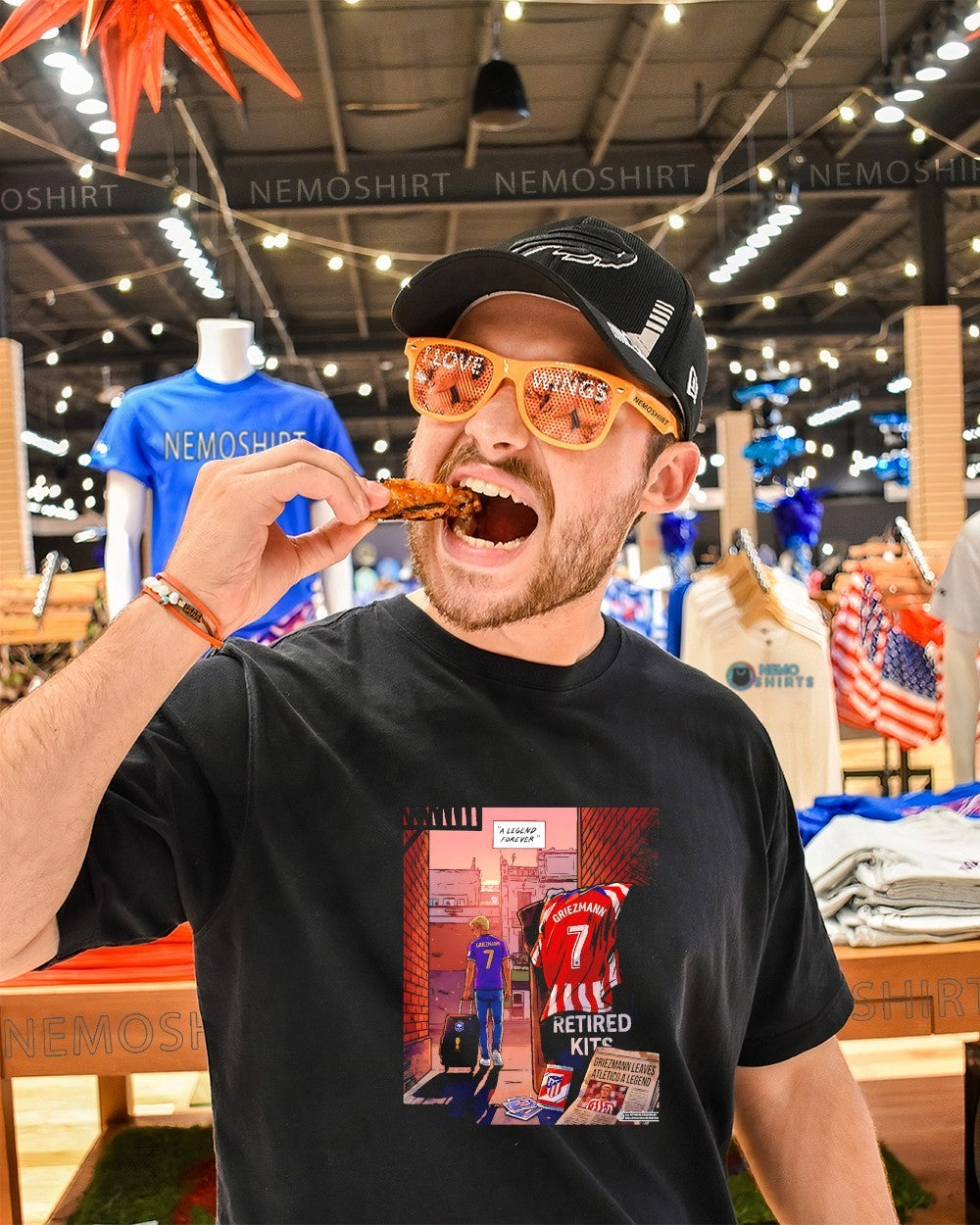 Antoine Griezmann Atlético de Madrid a legend forever shirt