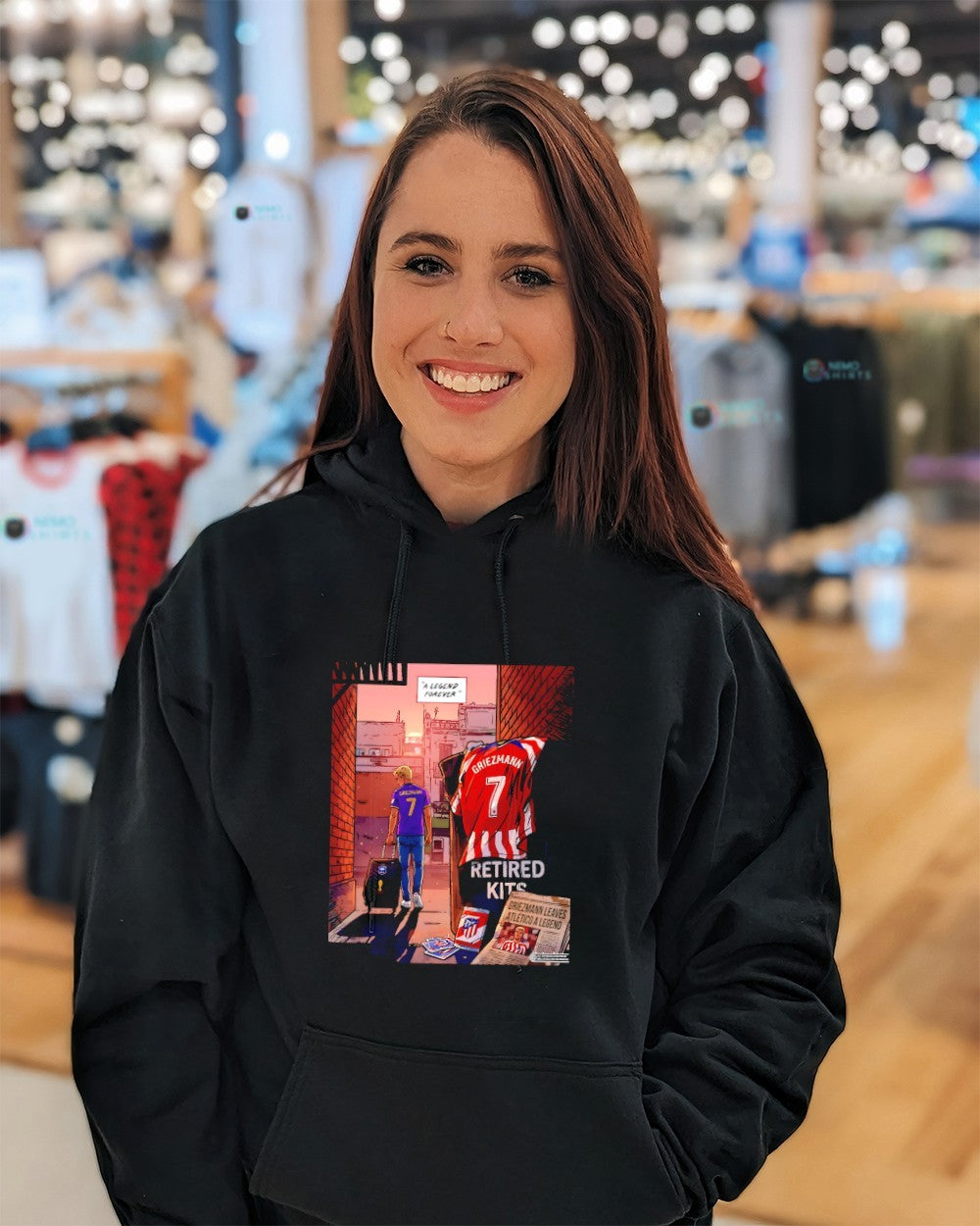 Antoine Griezmann Atlético de Madrid a legend forever shirt