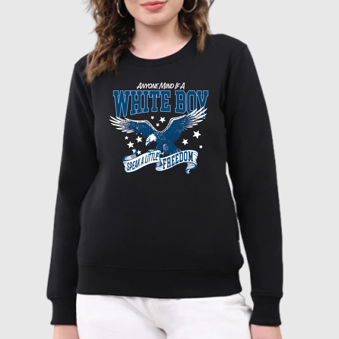 Anyone Mind If A White Boy Speak A Little Freedom Shirt