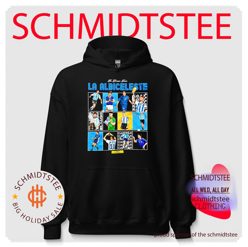 Argentina La Albiceleste the dream team team college frame illustration shirt