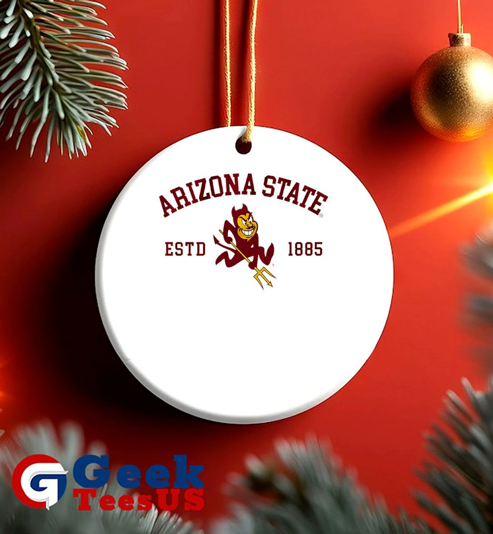 Arizona State Sun Devils Basketball Established 1885 mascot shirt