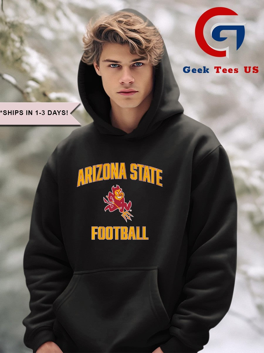 Arizona State Sun Devils football sparky logo shirt