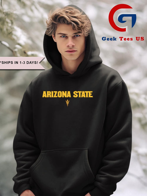 Arizona State Sun Devils wordmark logo shirt