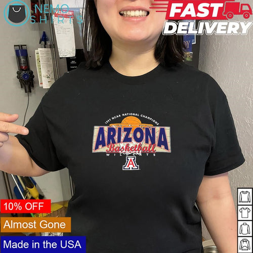 Arizona Wildcats 1997 NCAA National Champions men’s basketball shirt