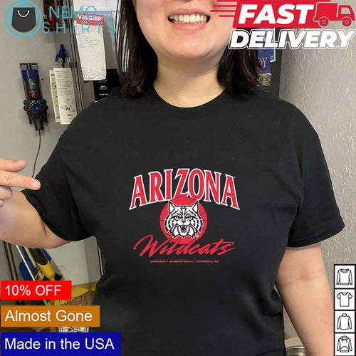Arizona Wildcats Tucson AZ basketball logo shirt