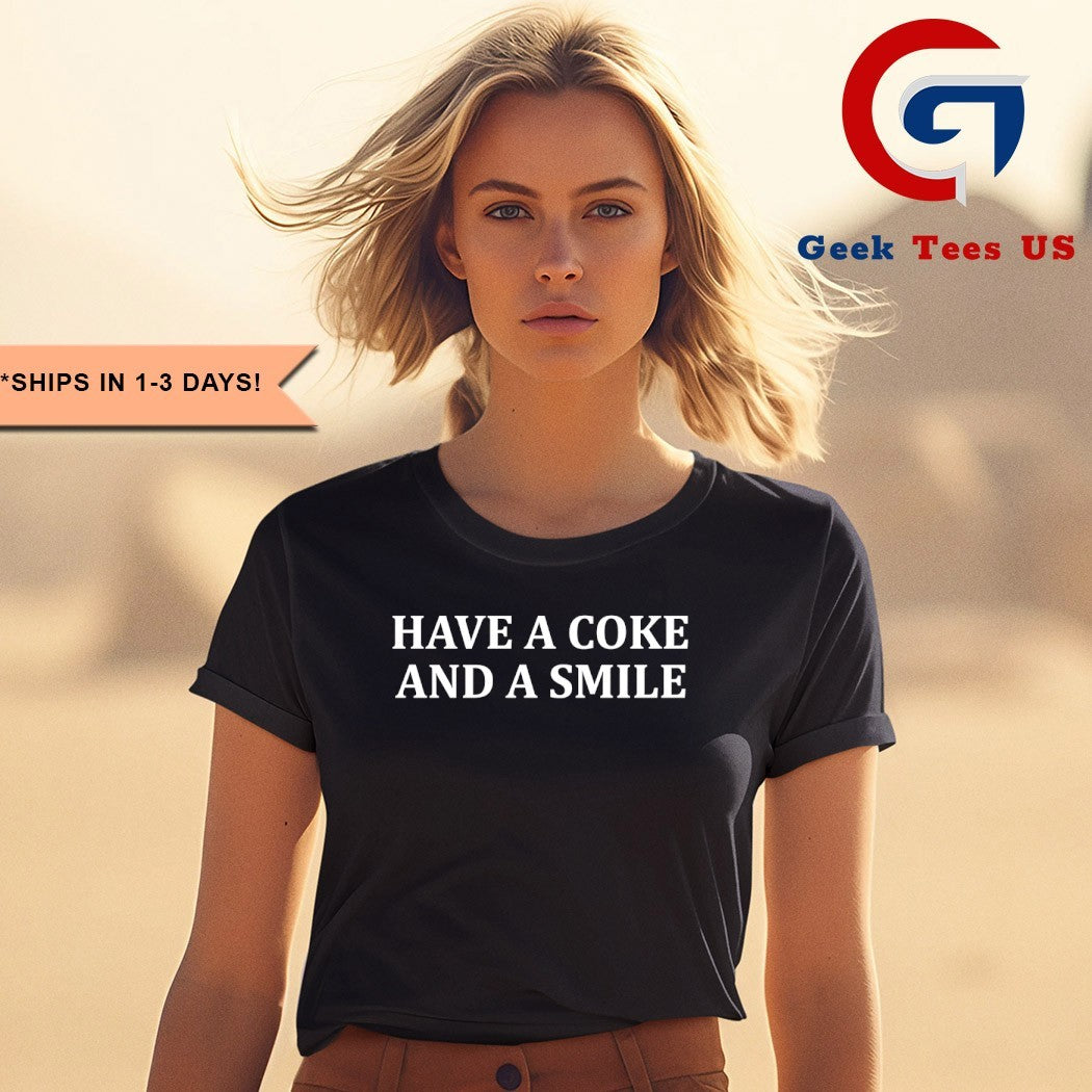 Arizona colleges have a coke and a smile ladies’ flowy cropped shirt