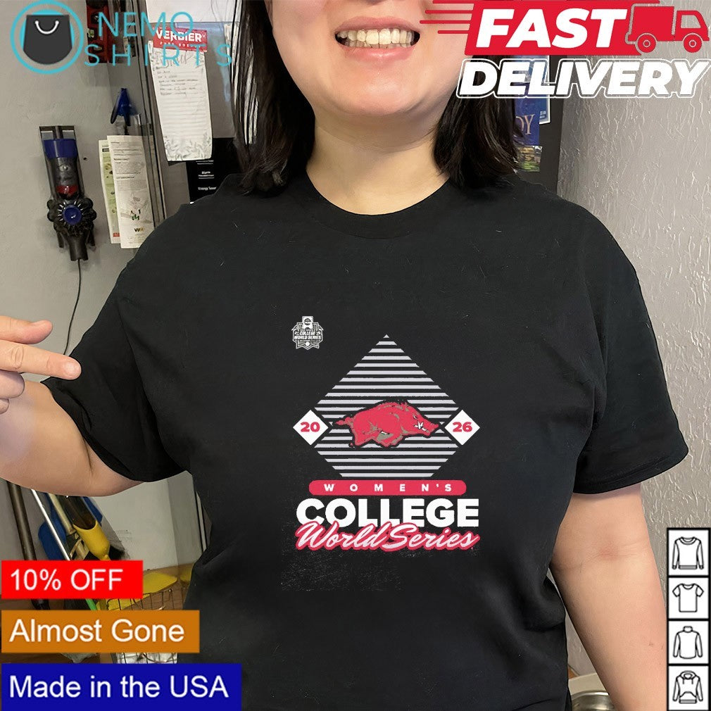 Arkansas Razorbacks 2026 softball women’s College World Series shirt