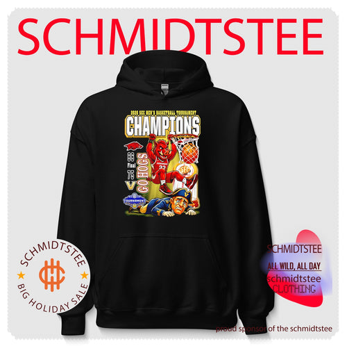 Arkansas Razorbacks beat Vanderbilt EC Mens Basketball Tournament Champions mascot shirt