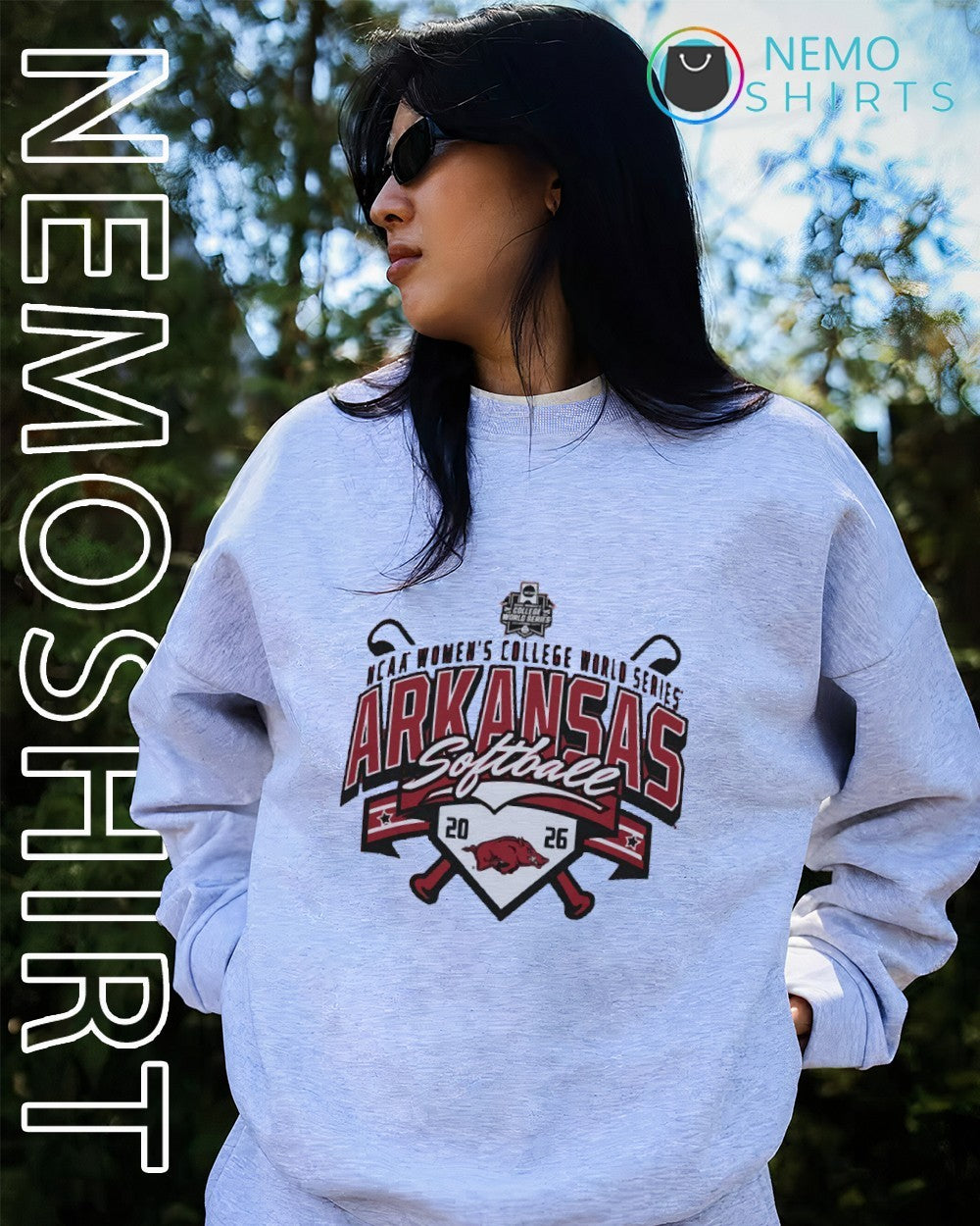 Arkansas Razorbacks softball 2026 women’s college world series shirt