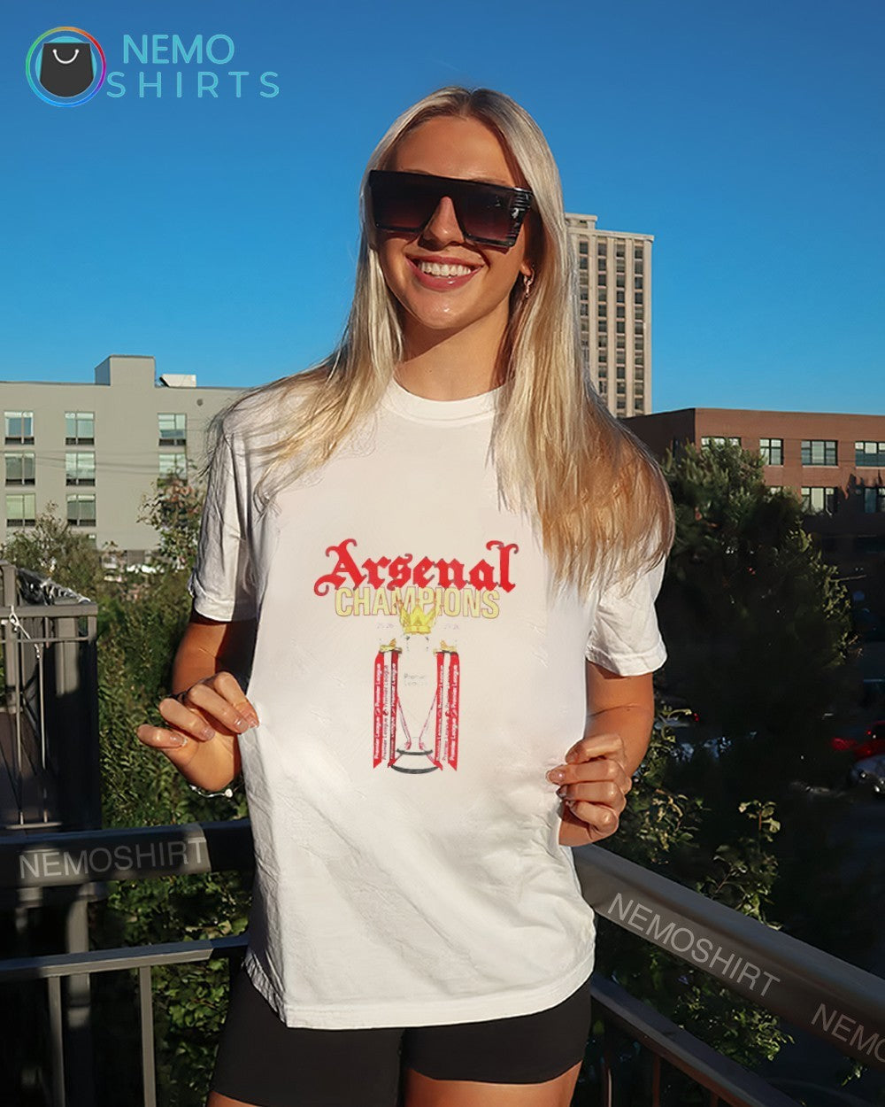 Arsenal Premier League Champions 25 26 cup shirt