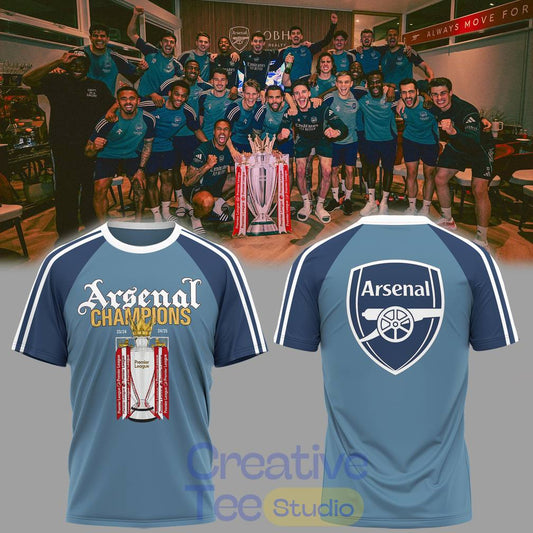 Arsenal Premier League Champions 25/26 T-Shirt