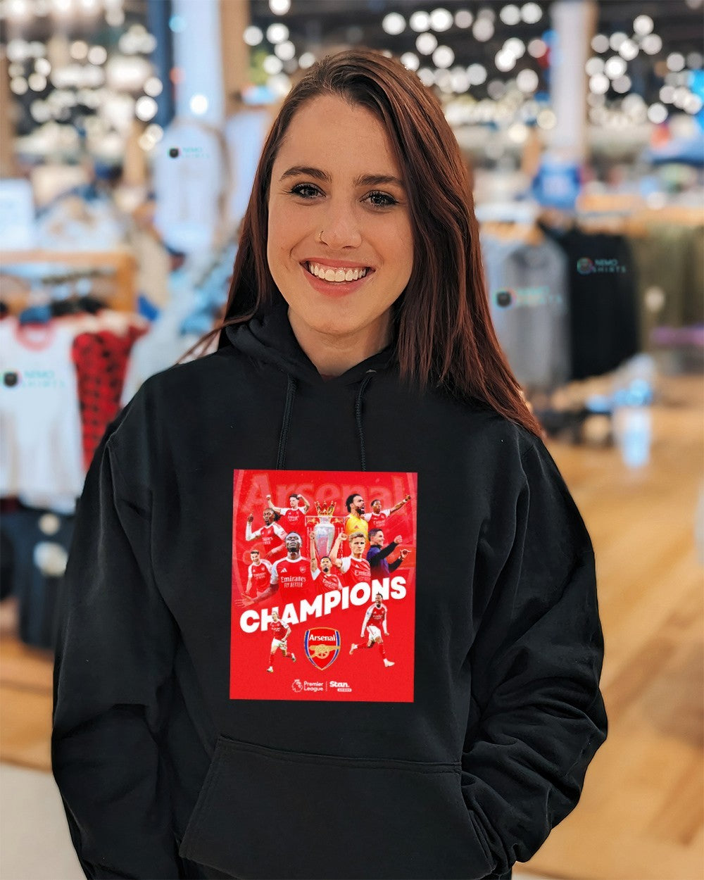 Arsenal Premier league champions 2026 first time in 22 years shirt