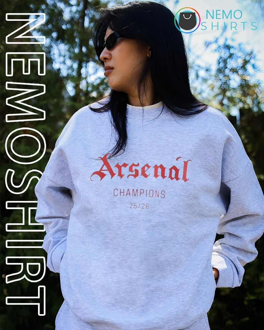 Arsenal champions 25 26 winners shirt