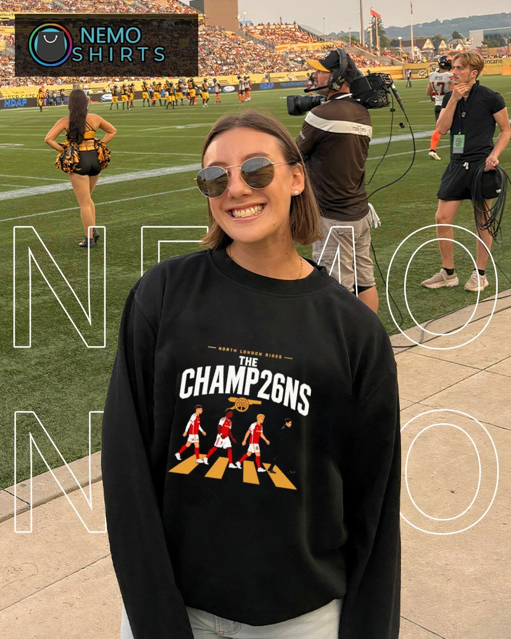 Arsenal the champions 2026 North London rises shirt