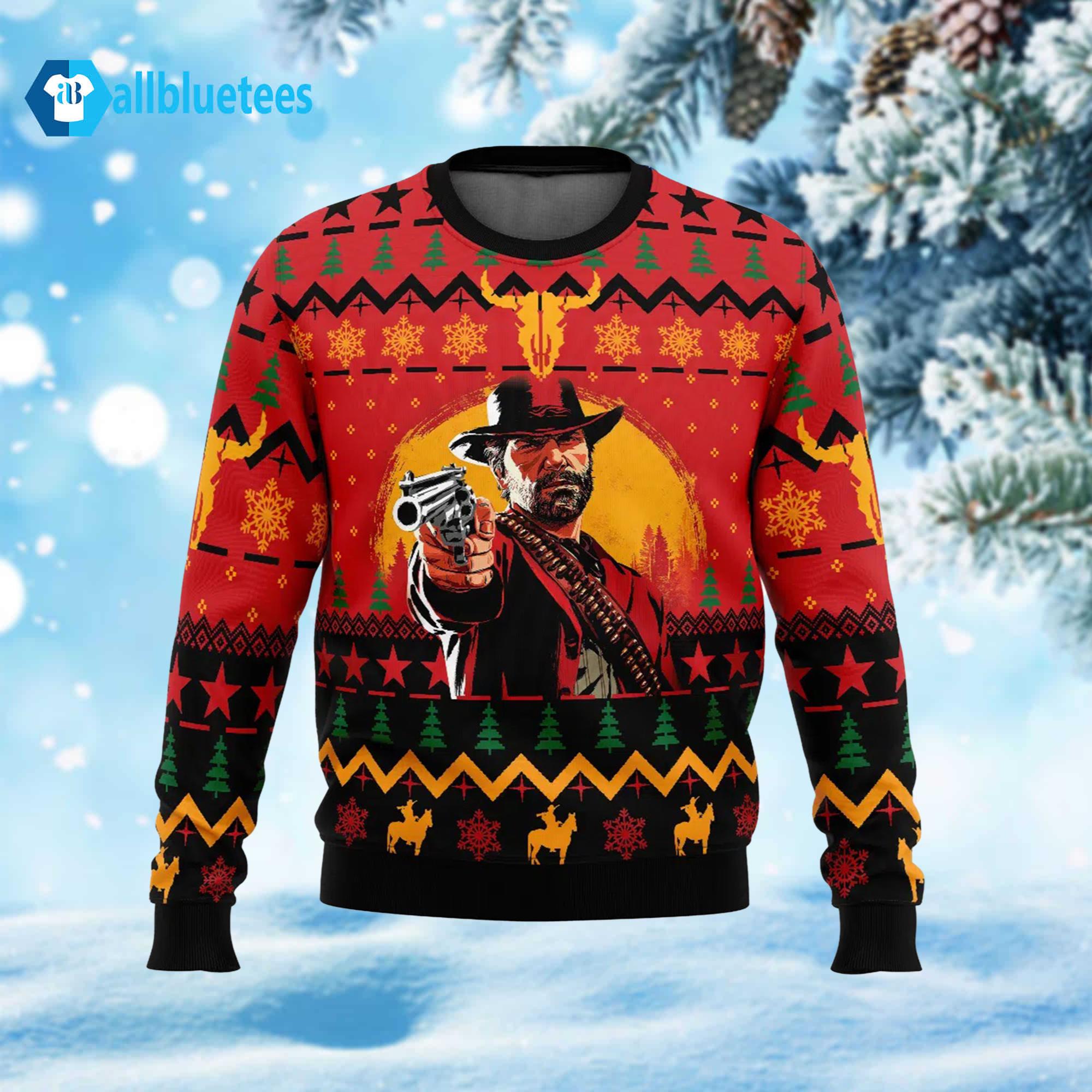 Arthur Morgan Red Dead Redemption Ugly Christmas Sweater