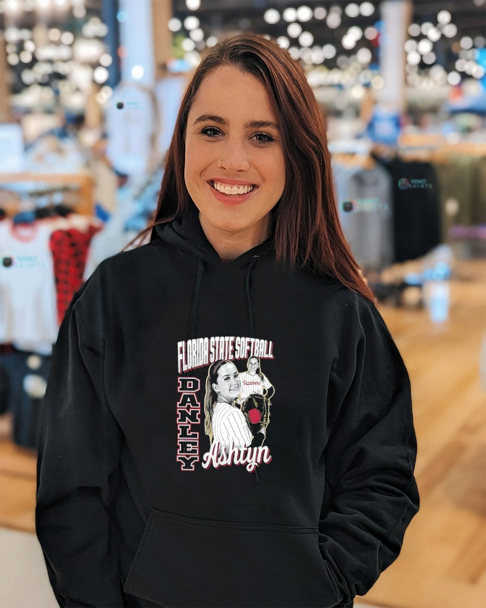 Ashtyn Danley Florida State Seminoles softball retro shirt