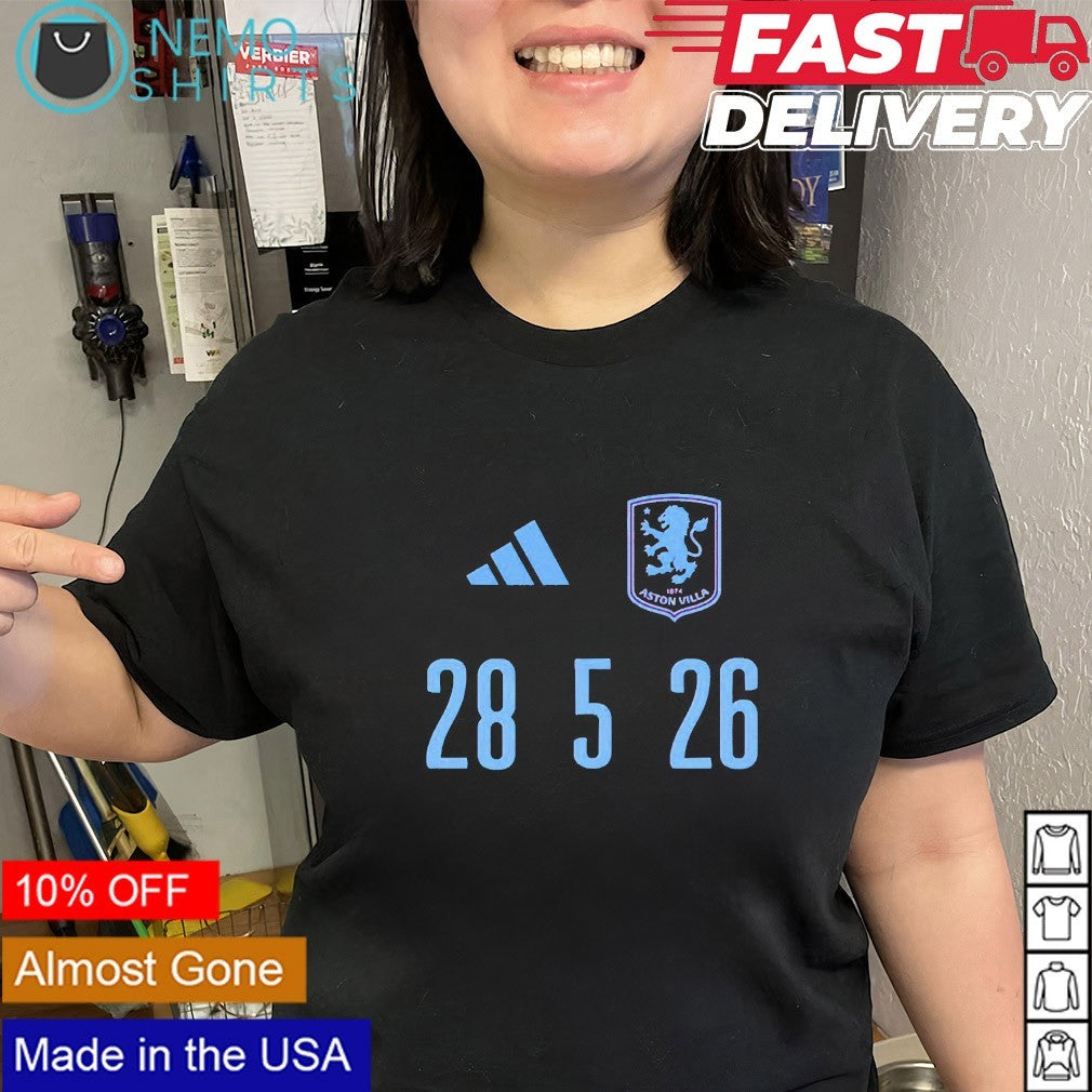 Aston Villa 28 5 26 shirt
