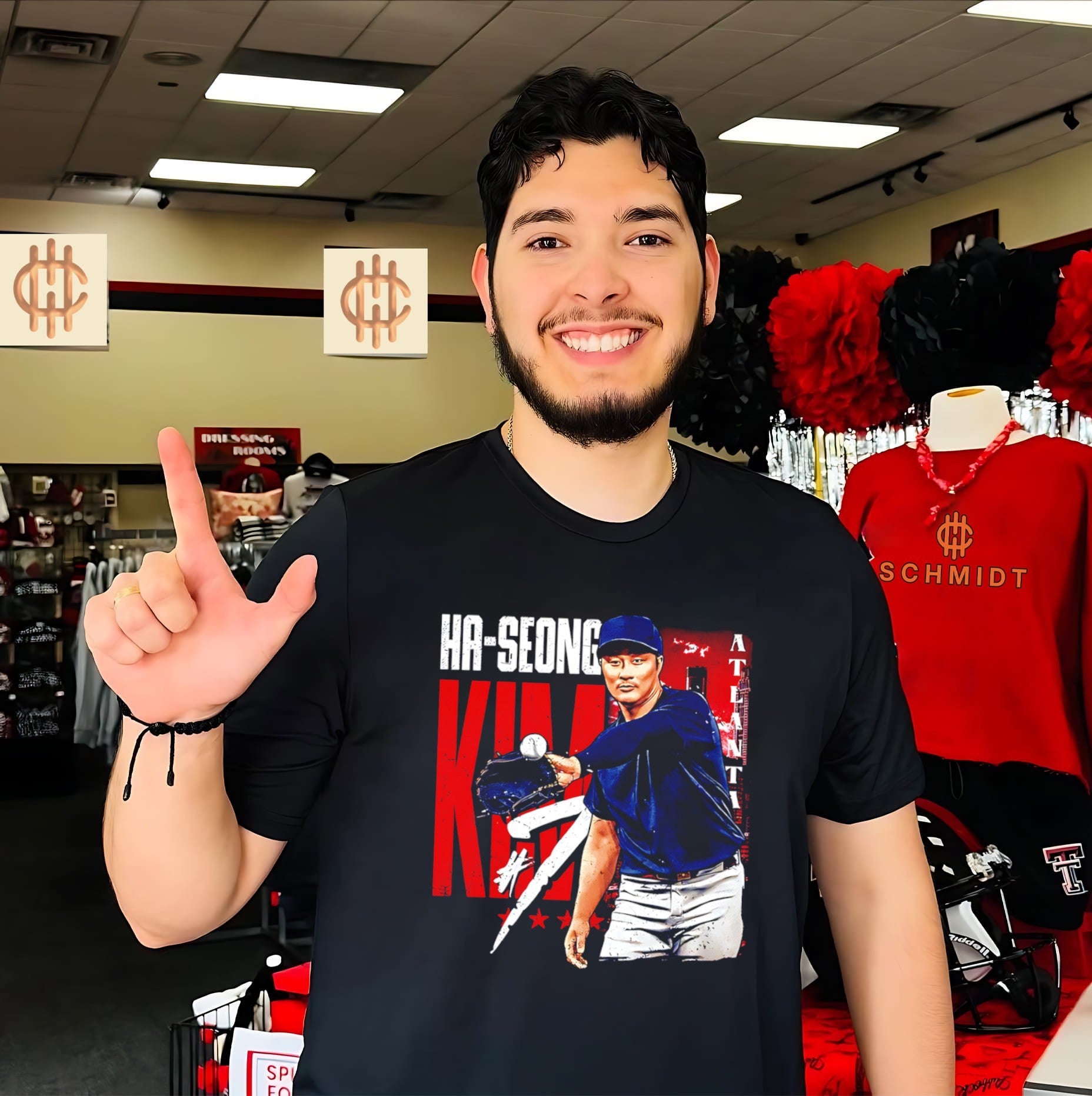 Atlanta Braves Ha Seong Kim illustration shirt