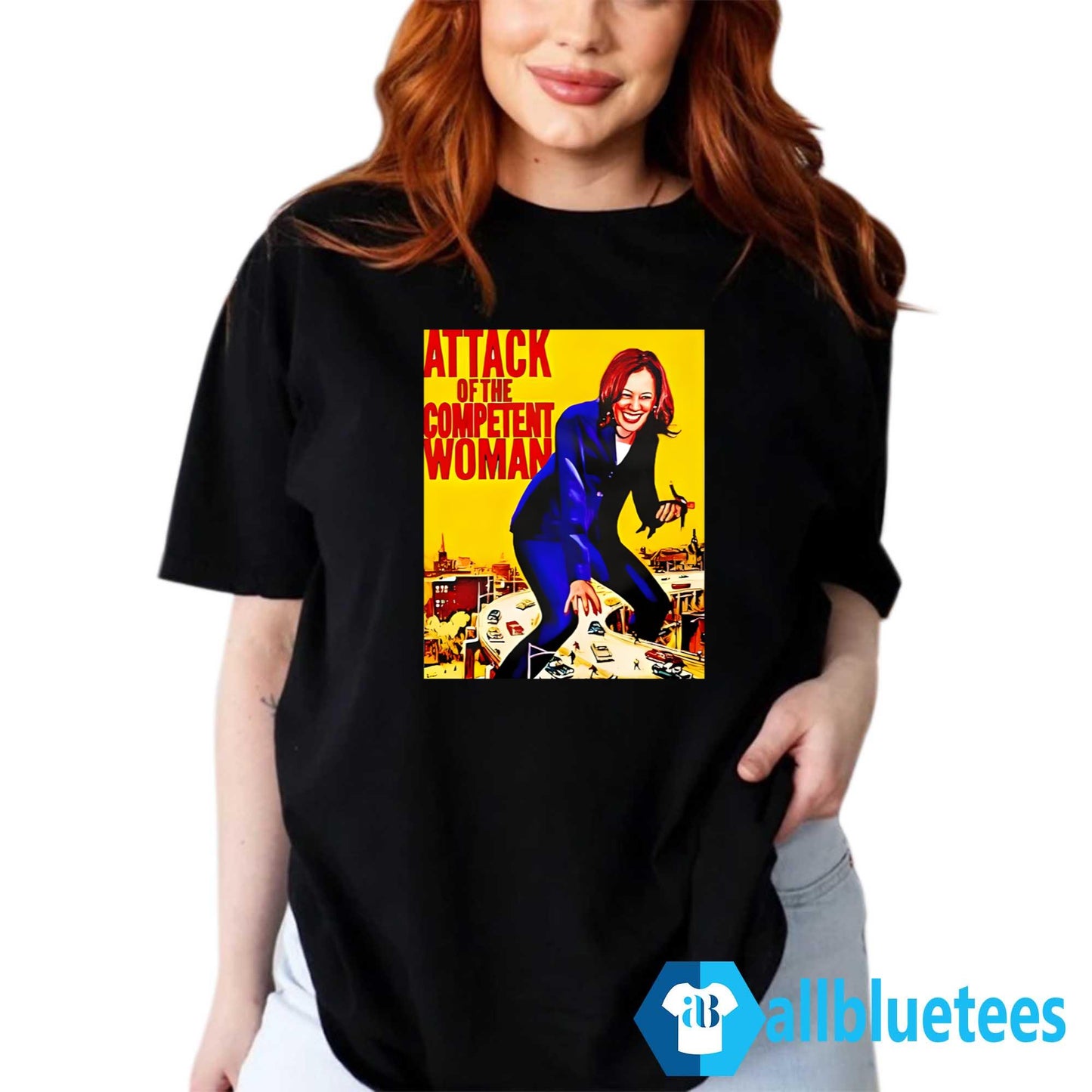Attack Of The Competent Woman Kamala Harris Shirt