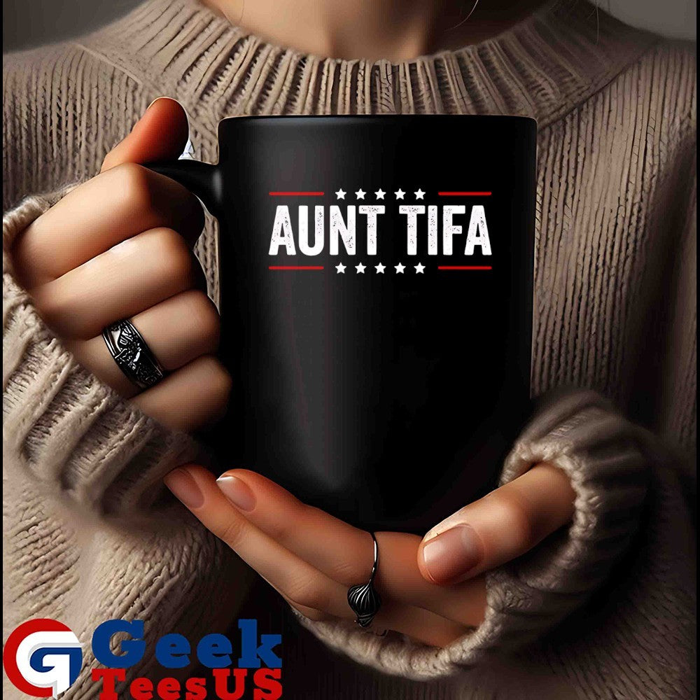 Aunt Tifa Fight Fascists shirt
