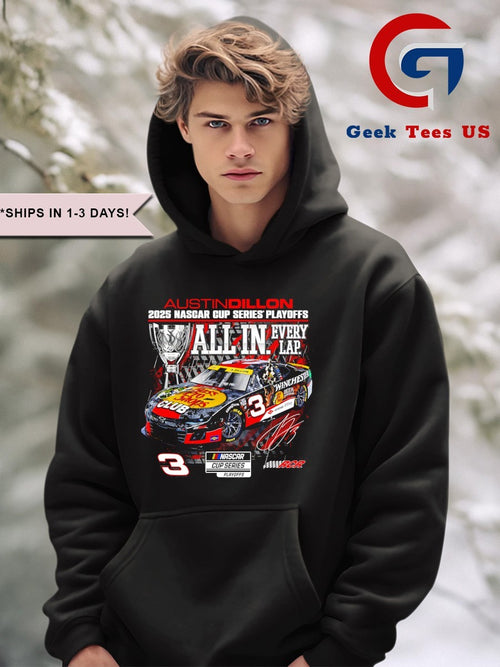 Austin Dillon 2025 NASCAR Cup Series Playoffs signature shirt