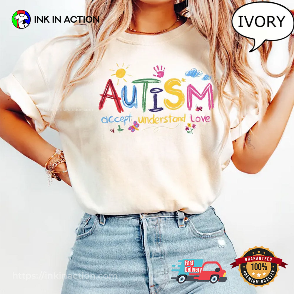 Autism Awareness Comfort Colors Shirt
