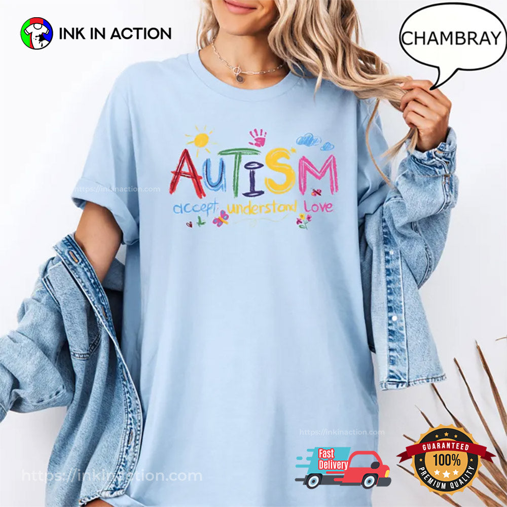 Autism Awareness Comfort Colors Shirt